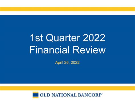 Old Second Bancorp: Q1 Earnings Snapshot